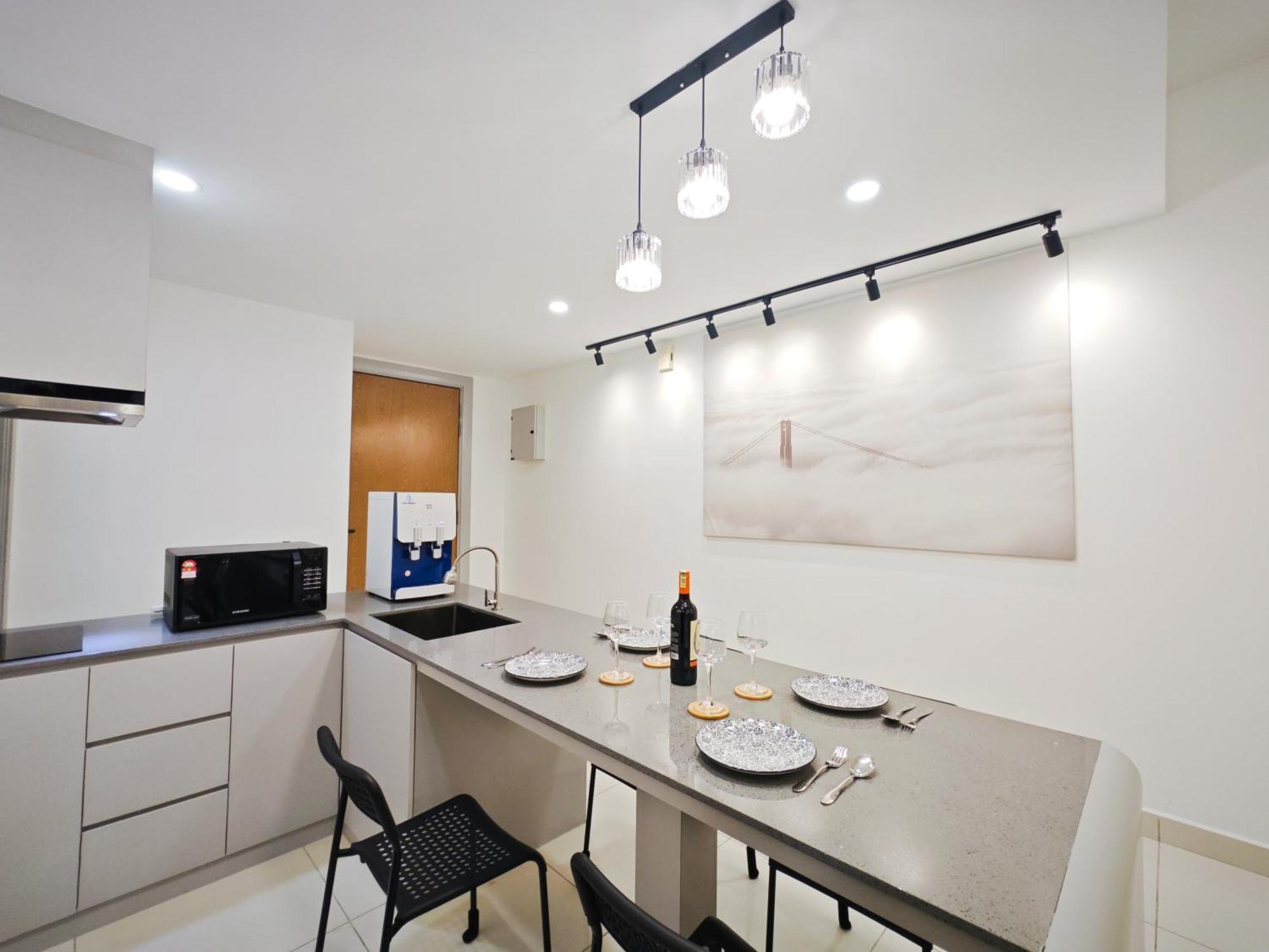 Mid Valley Southkey Mosaic 2br With Wifi 5-8 Pax Apartemen *