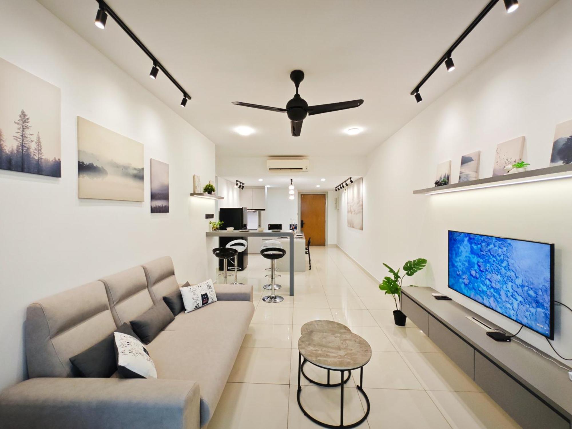 Apartemen Mid Valley Southkey Mosaic 2br With Wifi 5-8 Pax *